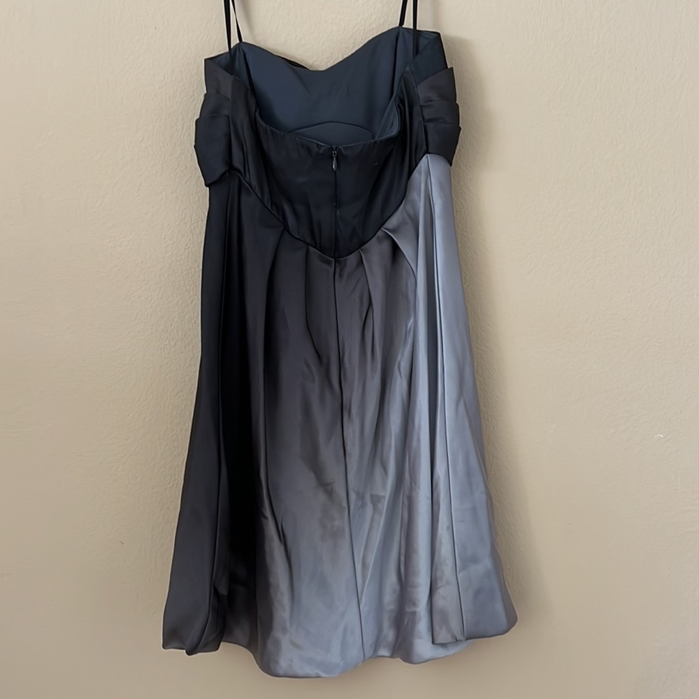 Xscape Strapless Gradient Mini Dress - image 3